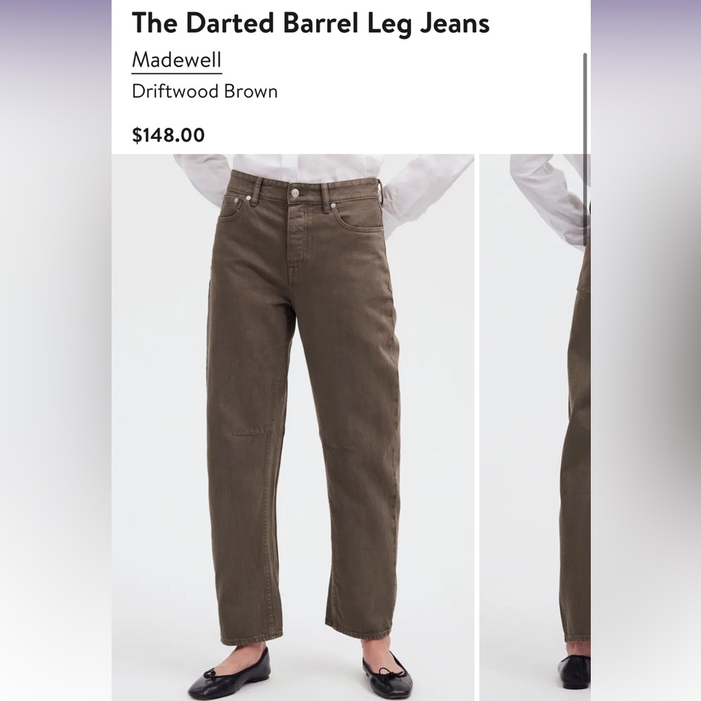 Madewell Barrel Jeans
